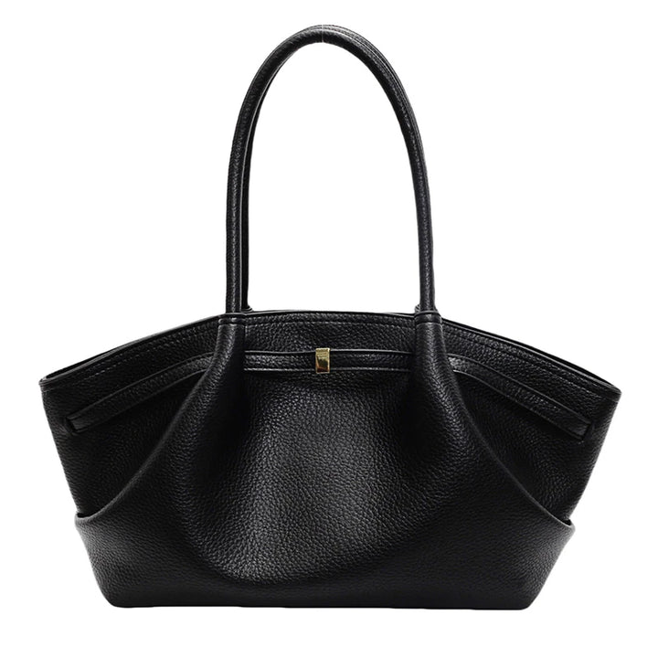 MOODS Lychee Pattern Underarm Shoulder Bags For Women Soft PU Leather Large Capacity Mini Tote Bag 2025 Luxury Designer Handbags