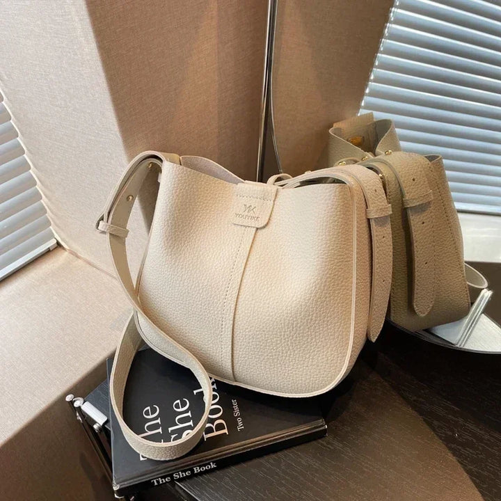 Hot Selling High-quality Solid PU Women's Shoulder Bags New Fashionable Sweet Crossbody Bag Large Capacity Composite Bag