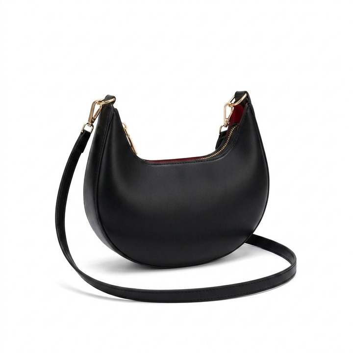 New Fashionable High-end Moon-shaped Baseball Bag Showing Luxury Women's Single Shoulder Bag Elegant lady Handbags bolso mujer